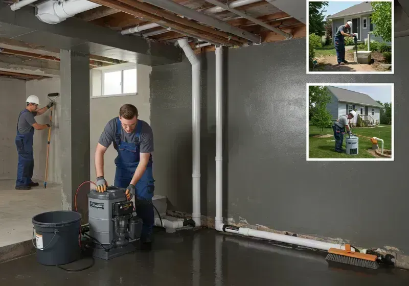 Basement Waterproofing and Flood Prevention process in San Saba, TX